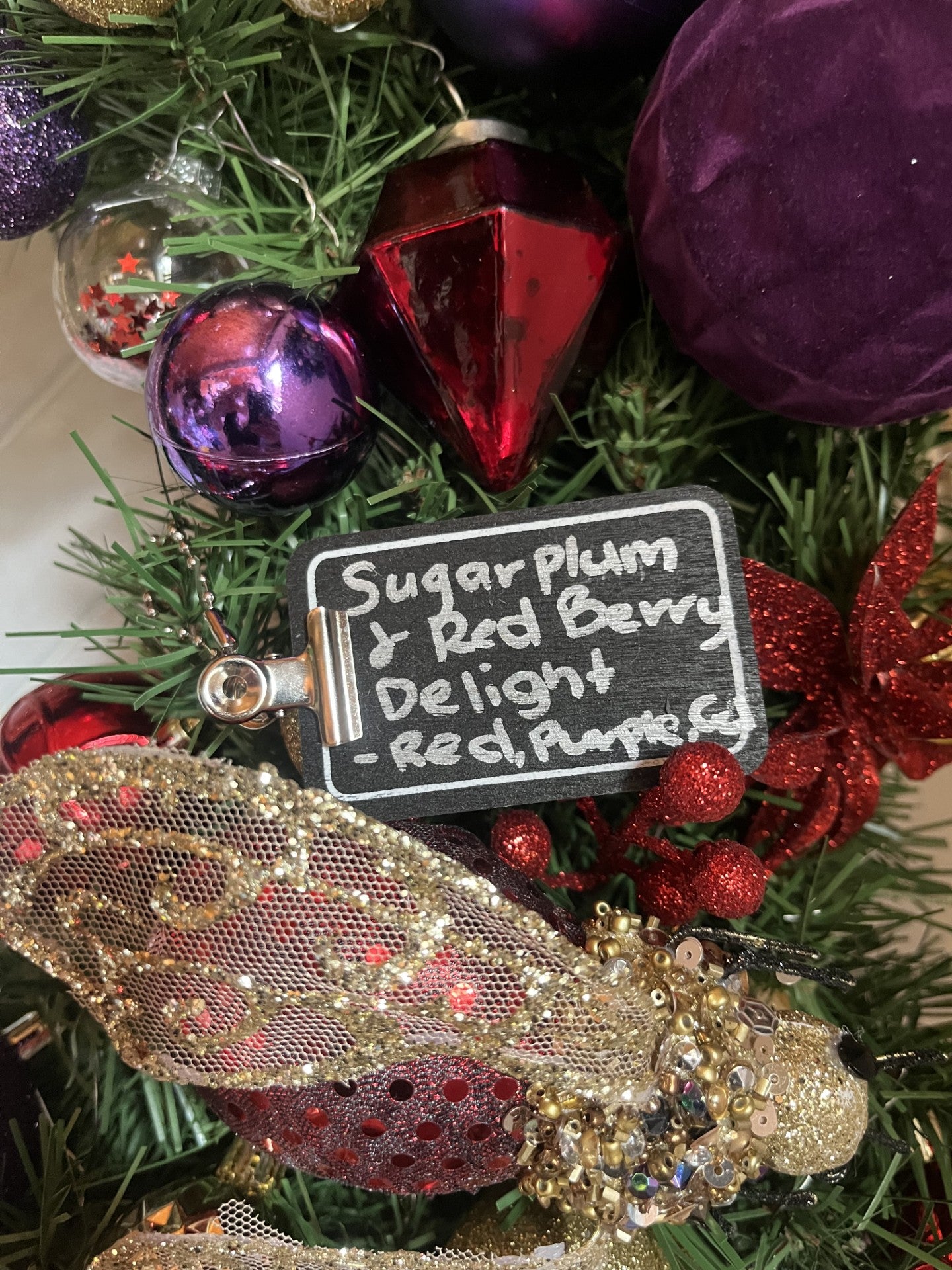 "Sugarplum and Red Berry Delight"